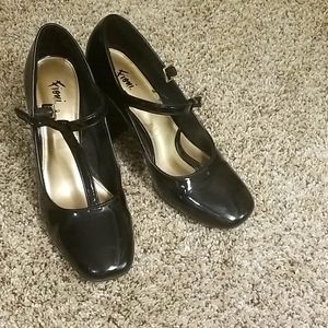 Patent leather heels 5/$35